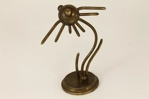 Estatuilla escultura vintage de latón macizo años 50 - Imagen 1 de 7