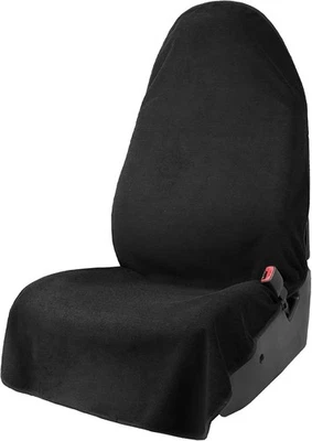 Leader Accessories Black Waterproof Sweat Towel Seat Cover 1pcs  - Imagem 1 de 4