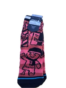 Stance The Kids Informal Navidad 🎅 Calcetines Pan de Jengibre Grandes (Jóvenes 3-5.5) - Imagen 1 de 5