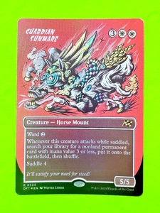 MTG - Aetherdrift - Guardian Sunmare - Rare Borderless - Foil - Picture 1 of 2