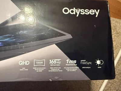 Monitor para juegos Samsung Odyssey G5 32" --WQHD 2560x1440, 144Hz, curvo Foto 1 de 4