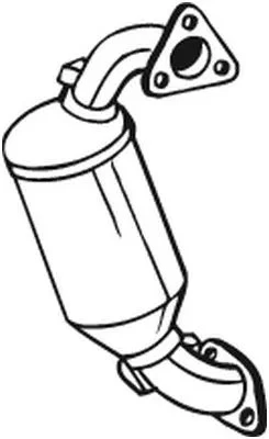 CATALIZZATORE ADATTO A: TOYOTA YARIS/VITZ 1.4 D-4D .TOYOTA VITZ 1.4 D-4D .T - Immagine 1 di 3