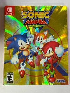 MA6 Sonic Mania Plus Nintendo Switch, 2018, Edición Limitada con Funda y Libro - Imagen 1 de 2