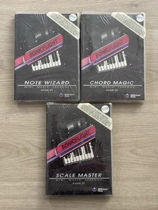NUEVO De colección Atari ST Midi Lecciones de Música Sonicflight Note Wizard Acorde Magia Nuevo de Lote Antiguo - Imagen 1 de 9