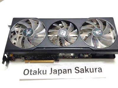 Tarjeta LED azul PowerColor Hellhound Radeon RX 6700 XT 12 GB GDDR6 solo usada Foto 1 de 3