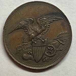 (1886) Milwaukee Milwaukee Industrial Expo Händler Medaille. adler - Bild 1 von 4