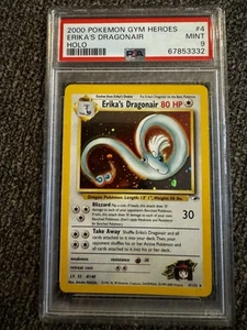 Erica’s Dragonair Holo Gym Heroes #4/132 PSA 9 - Picture 1 of 3