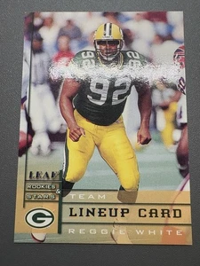 Reggie White 1998 Leaf Rookies & Stars 291 Green Bay Packers - Picture 1 of 16