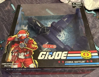 Hasbro G.I. Joe 25 aniversario: Cobra Rattler con comadreja salvaje, sin usar, en caja sellada Foto 1 de 4