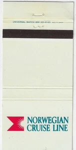 Vintage Matchbook Cover Vintage Matchbook Cover Norwegian Cruise Line - Picture 1 of 3
