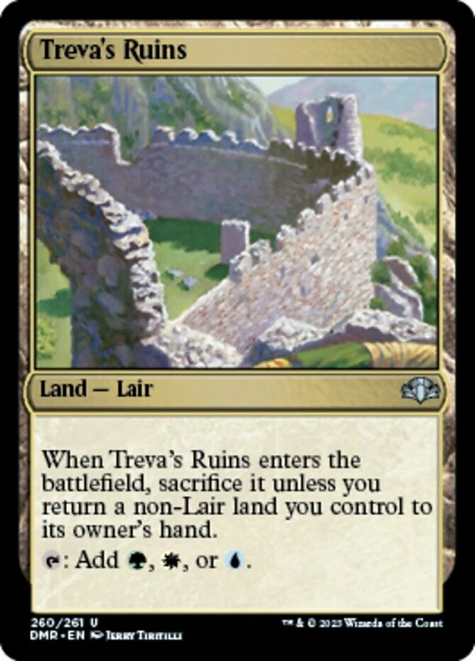 x1 Treva's Ruins - Dominaria Remastered - NM - MTG - Image 1 of 1