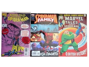 3-Ausgaben Spider-Man Marvel Tales Marvel Spider-Familie Comic Buch Lot FN-NM - Bild 1 von 10