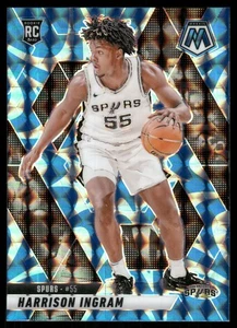 2024-25 Panini Mosaic #244 Harrison Ingram Reactive Blue Mosaic Spurs Rookie - Picture 1 of 2