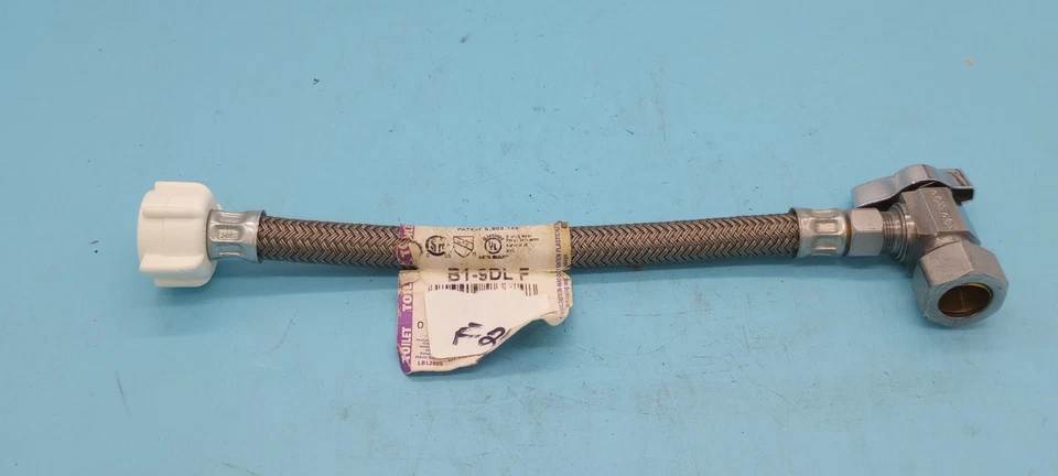 Brasscraft B1-9DLF 9" Closet supply connector (Ballcock) 3/8-Inch Comp x