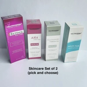 Skincare Sets: Retinol Eye Cream + Face Serum (Acne, Oily, Spots) by Neutriherbs - Picture 1 of 12