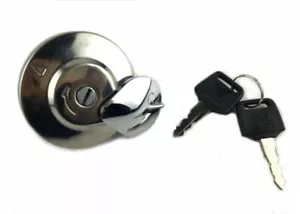 TAPA DE COMBUSTIBLE DE BLOQUEO para AJS Regal Raptor 125 250, DD 125 DD 250 - Imagen 1 de 1
