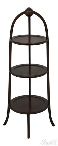 59299EC: BIGGS OD 1556 3 Tier Mahogany Muffin Stand Cover