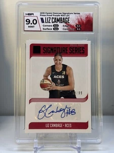 Liz Cambage 2019 automático WNBA Panini Press Proof Signature Series/99 HGA 9 como nuevo - Imagen 1 de 4