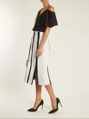 NWT $998 DVF High Waisted Sequin Skirt US6 - Image 1 of 4