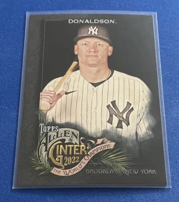 2022 Topps Allen & Ginter X #10 Josh Donaldson New York Yankees - Image 1 of 2