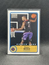 2003-04 Topps Bazooka Set CHRIS BOSH ROOKIE ROAD VARIATION PARALLEL #228