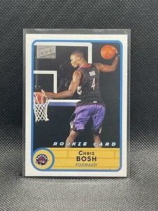 2003-04 Topps Bazooka Set CHRIS BOSH ROOKIE ROAD VARIATION PARALLEL #228