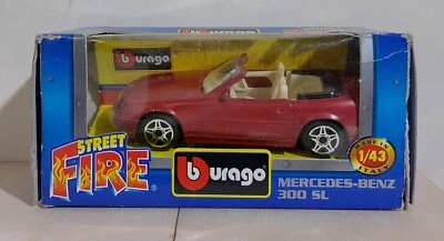 I116140 BURAGO 1/43 serie Street Fire - Mercedes-Benz 300 SL - Box - Immagine 1 di 3