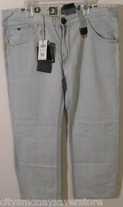 NWT Do Denim Mens Straight Cut Jeans 38x32 Light Wash MSRP$89 - Picture 1 of 3