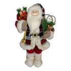Northlight 18-Inch Standing Santa Christmas Figure With Snow Shoes And Fur Boots