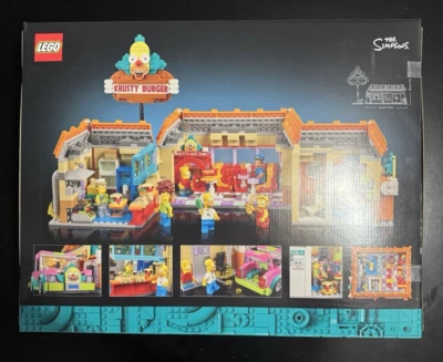 LEGO 10352 Krusty Burger – Build Only (NO Minifigures Included) Simpsons Icons - Image 1 of 4