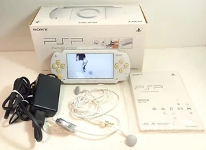 PSP1000 PlayStation Portable Value Pack White /w Box Instruction Tested Working - Picture 1 of 19
