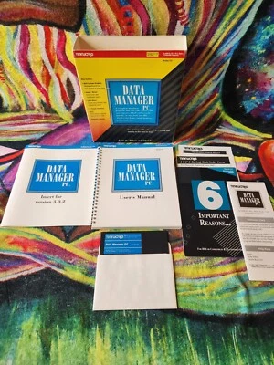 Timeworks - Data Manager 3.0.2 | for IBM & Compatibles | Complete In Box - Image 1 of 4