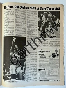 HARLEM GLOBETROTTERS RARO 50° ANNIVERSARIO 1978 NECROLOGIO PITTORICO JOE GORDON - Foto 1 di 2