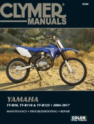 Manual Yamaha TT-R50, TT-R110 y TT-R125 2004-2017 Clymer Taller Servicio Repa... - Imagen 1 de 4