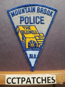 VINTAGE MOUNTAIN BROOK, ALABAMA POLICE SHOULDER PATCH AL - Picture 1 of 2