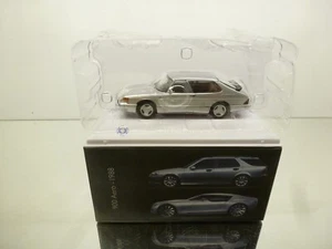 ATLAS 3898015 SAAB 9000 AERO 1988 - VERY RARE - SILVER MET. 1:43 - GOOD IN BOX - Imagen 1 de 8