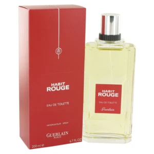 HABIT ROUGE * Guerlain 3.4 oz / 100 ml EDT Men Cologne Spray - Picture 1 of 1