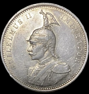 1906-A German East Africa 1 Rupie - SILVER - Bild 1 von 2