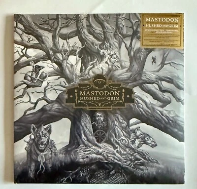 Mastodon Hushed And Grim 2 LP Limited Clear Vinyl New Sealed Foto 1 de 3