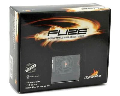 DYN4955 Dynamite Fuze 130 AMP Sensorless Waterproof Brushless ESC 4WD SCT 1/8 - Image 1 of 4