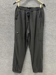 EDDIE BAUER Flannel Line Jogger Cargohose Damen 14 28x30 anthrazit Kordelzug - Bild 1 von 10