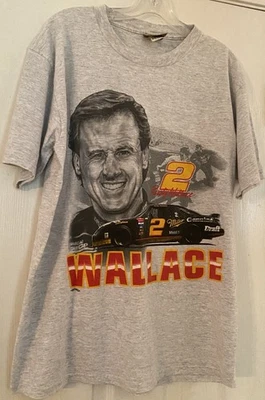 Camiseta De Colección Nuez moscada Rusty Wallace Miller Lite Chase Nascar Racing Talla Grande EE. UU. Foto 1 de 4