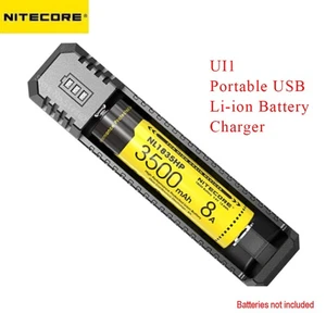 Nitecore UI1 Intelligent Universal USB Charger Rechargeable Battery Li-Ion / IMR - Picture 1 of 16