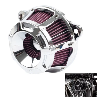 Rot Luftfilter Ansaugfilter Kit für Harley Touring Road Street Glide 2017-2023 - Image 1 of 4