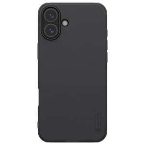 Etui Nillkin Super Frosted Shield Pro na iPhone 16 - czarne - Zdjęcie 1 z 12