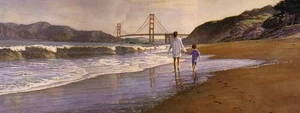 Steve Hanks Morning at Baker's Beach - Picture 1 of 1
