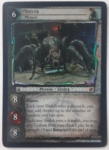 18RF6 Shelob, Menace FOIL [NM] TREACHERY & DECEIT lord of the rings and lotr tcg - Picture 1 of 2
