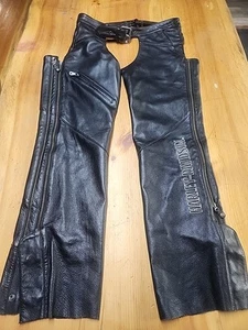 Harley-Davidson Chaps Sizs M Inseam 30 Inches (LC4) - Picture 1 of 16