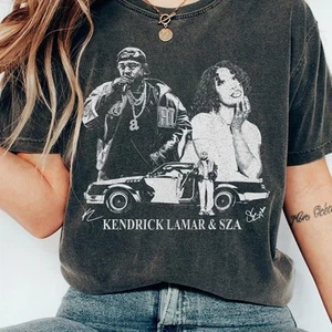 Kendrick Lamar SZA Vintage Shirt, Tour 2025 Geschenk für Fan T-Shirt Gr. S-5XL Unisex - Bild 1 von 3