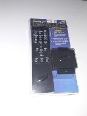 Intec PlayStation 2 PS2 Lighted DVD Remote Control Wireless NEW NOS Sealed - Image 1 of 4